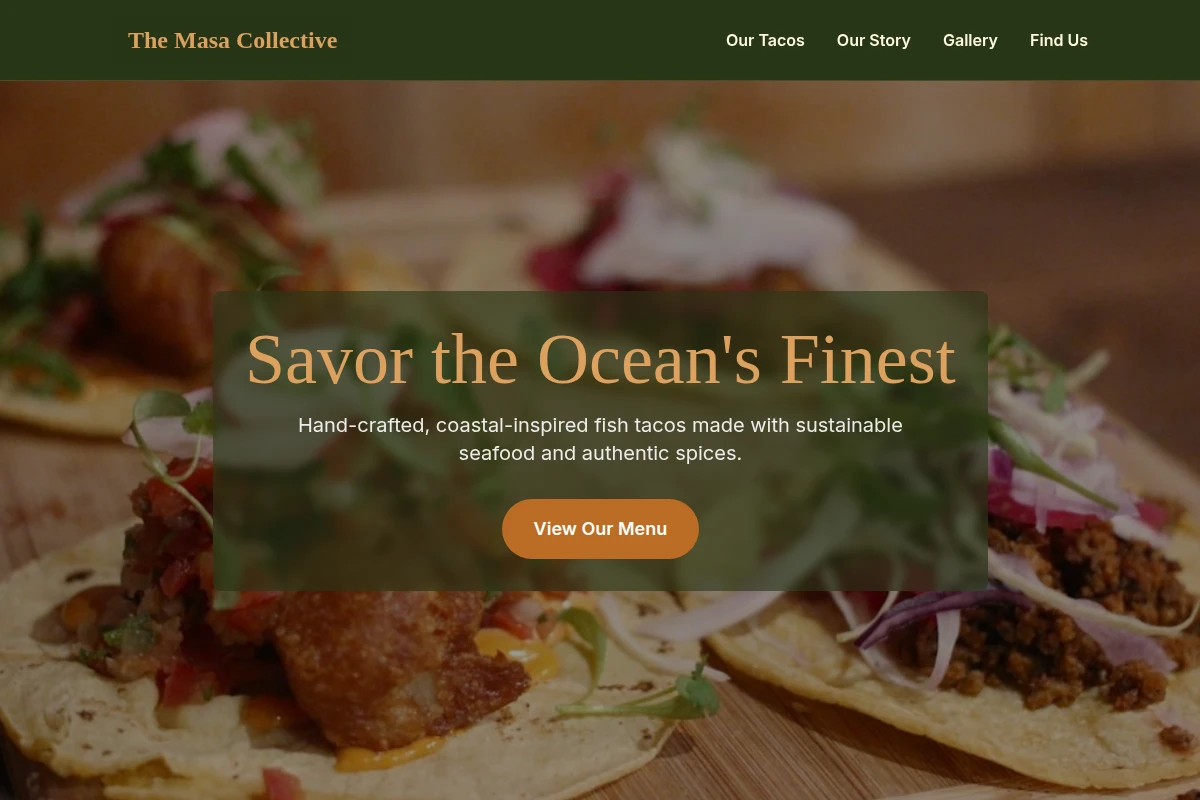 Order Fish Tacos