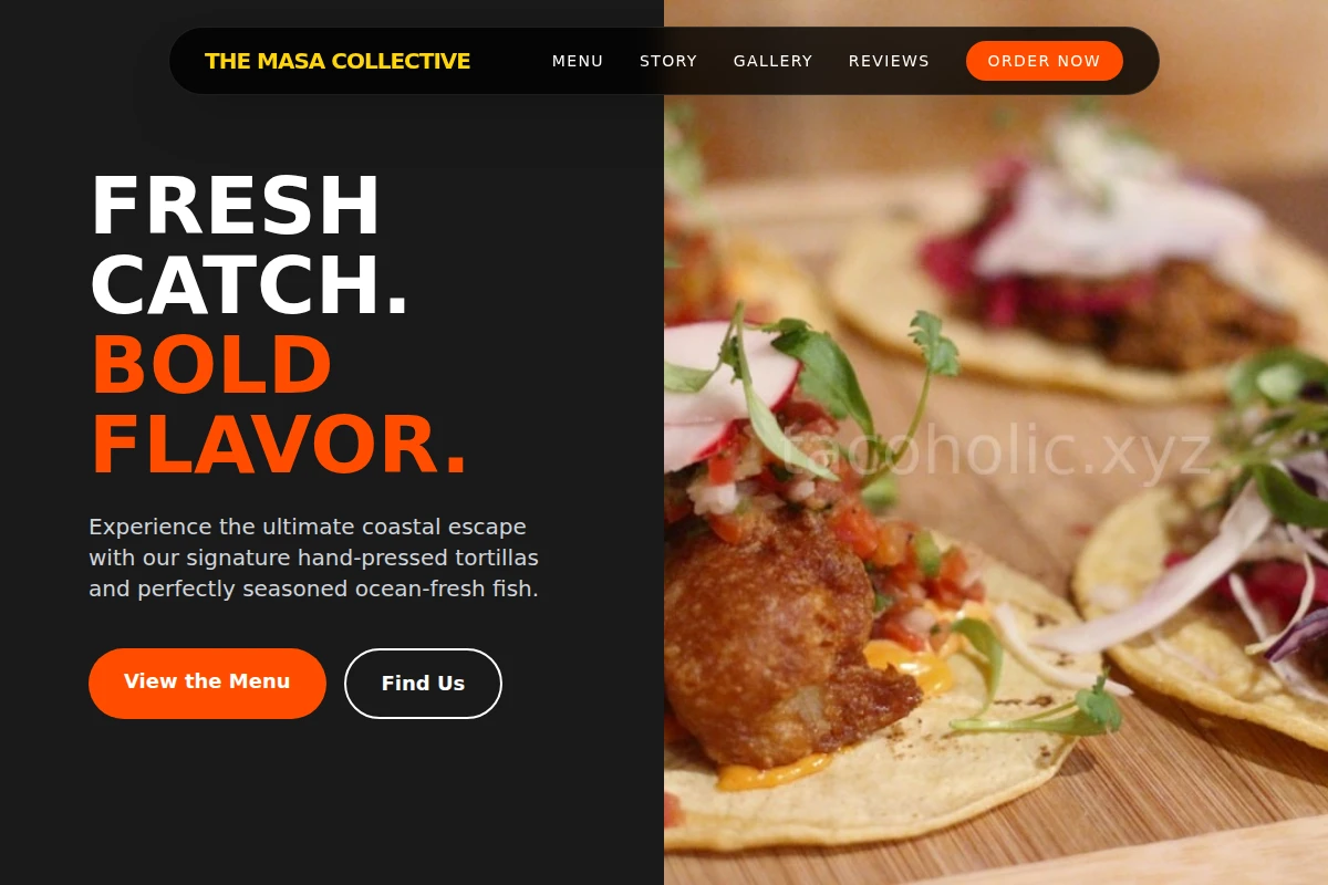Order Fish Tacos