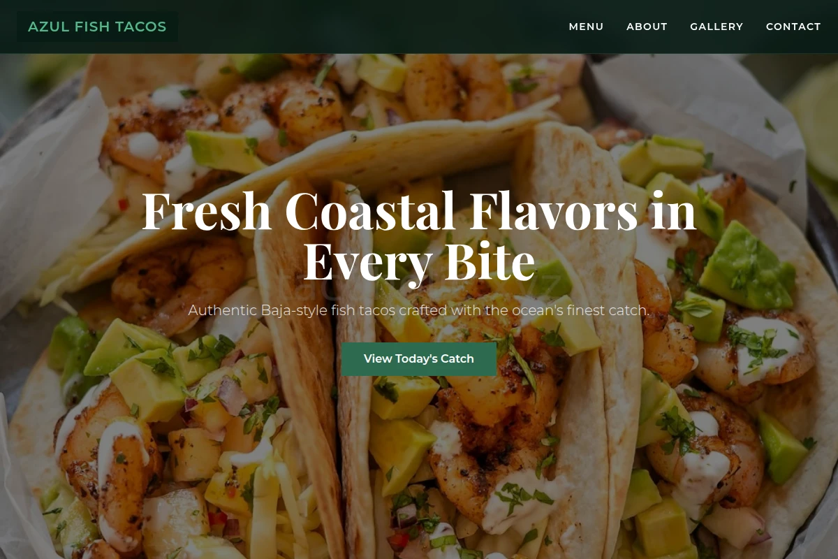 Azul Fish Tacos