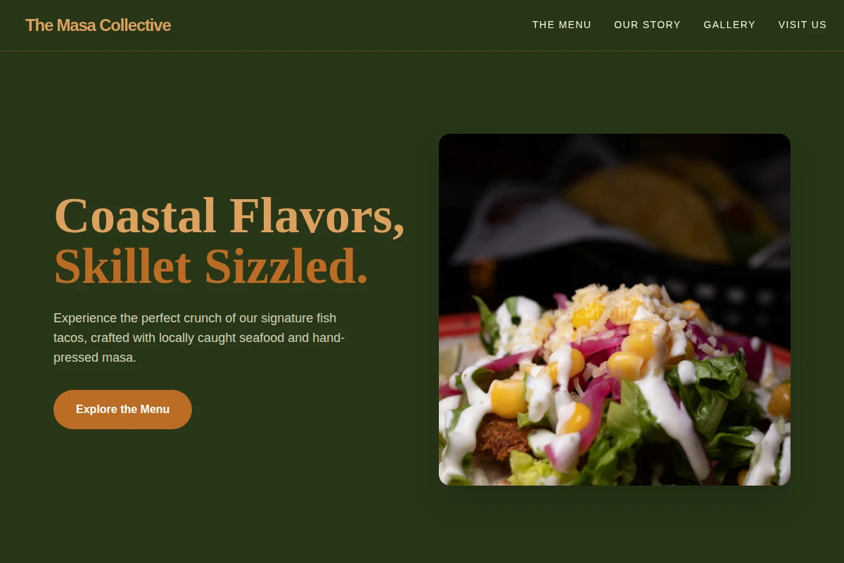 Skillet Fish Tacos