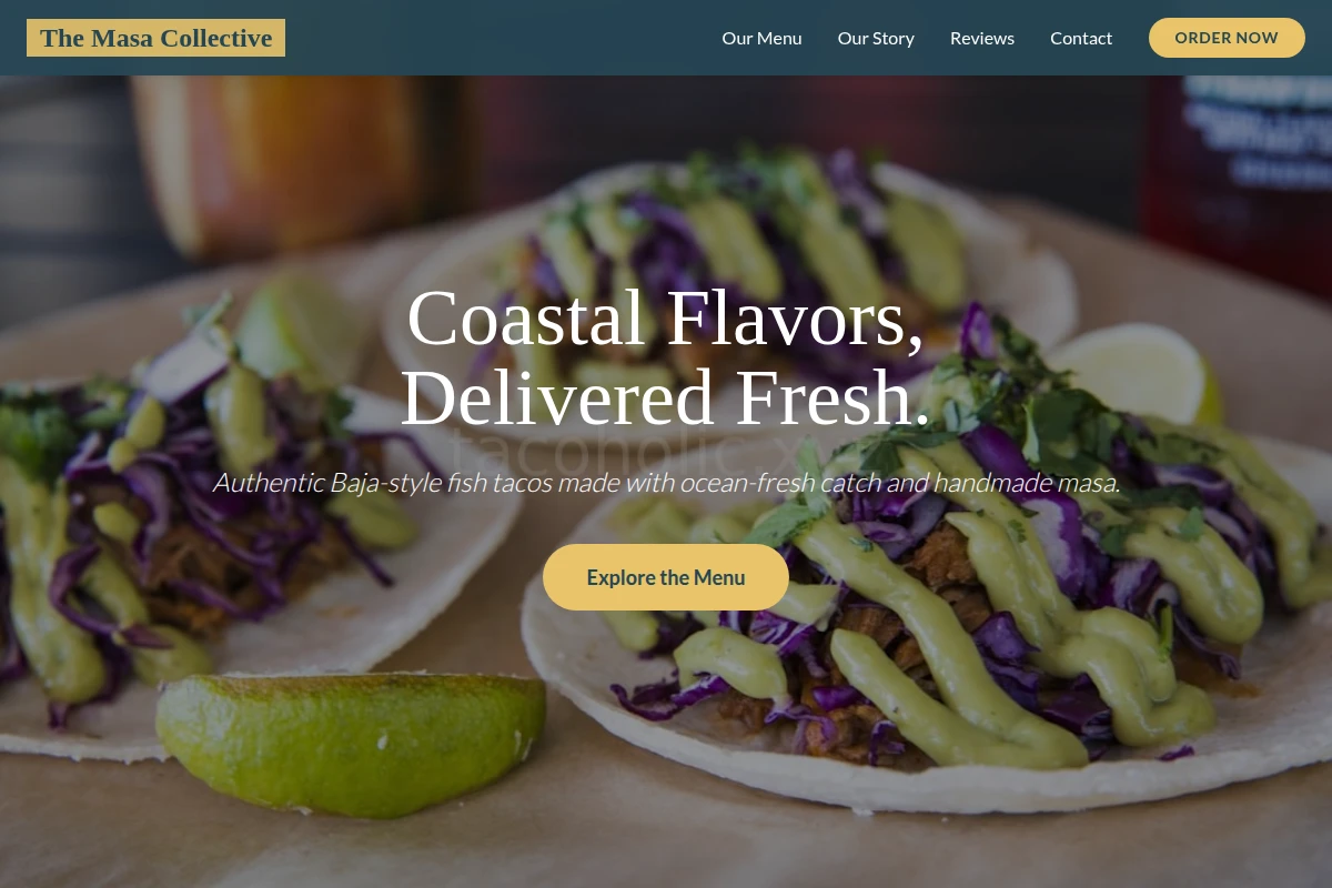Masa Fish Tacos