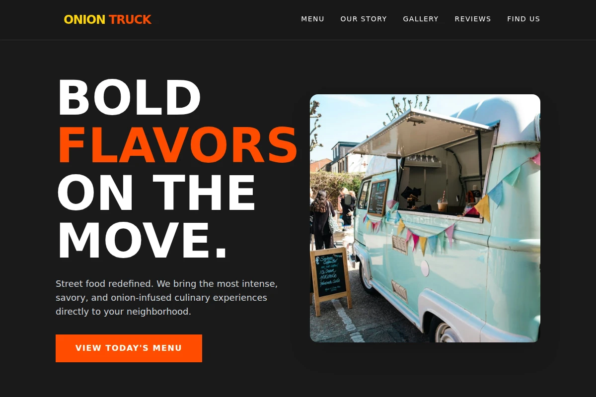 Onion Food Truck