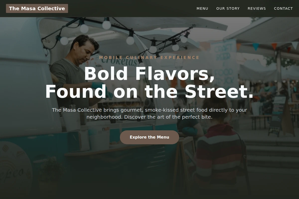 Menu Food Truck