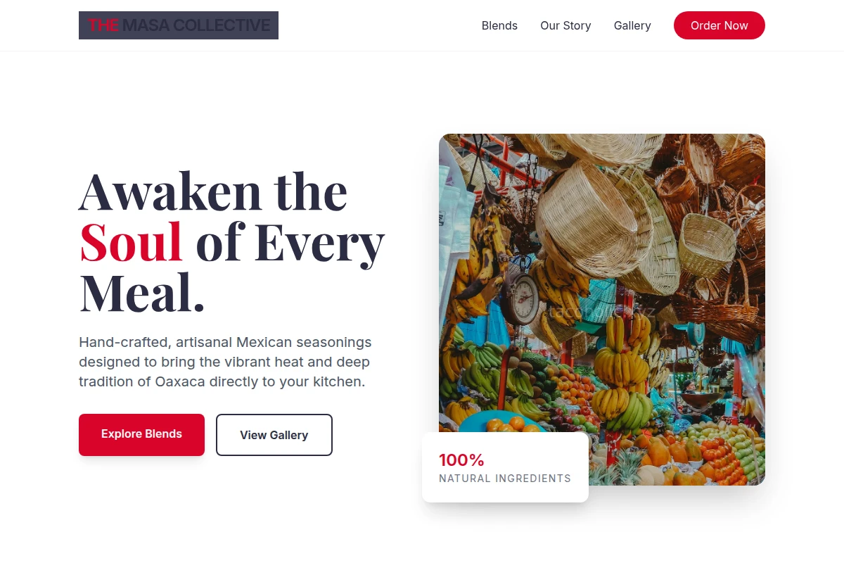 Seasoning Mexican Food
