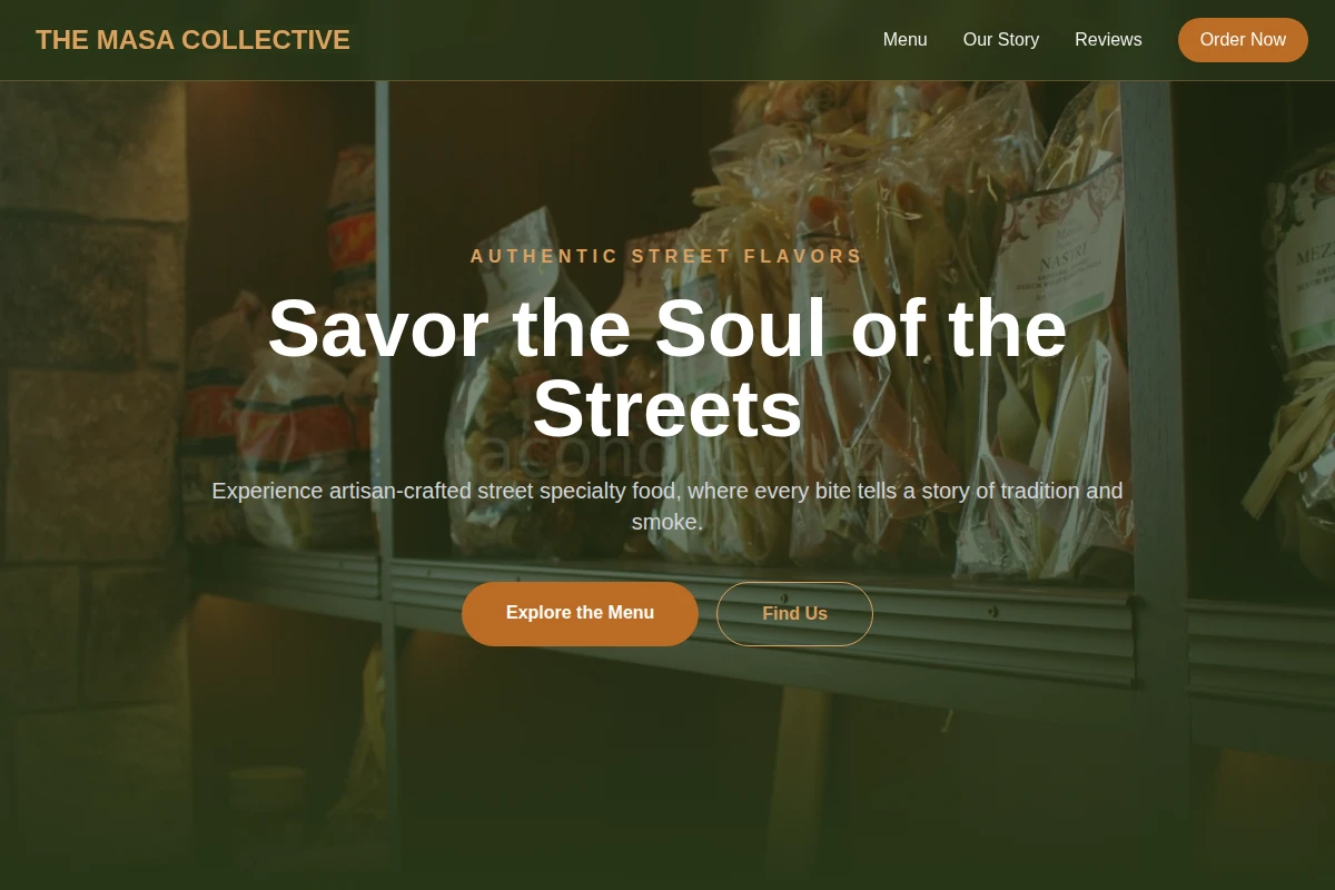 Street Specialty Food